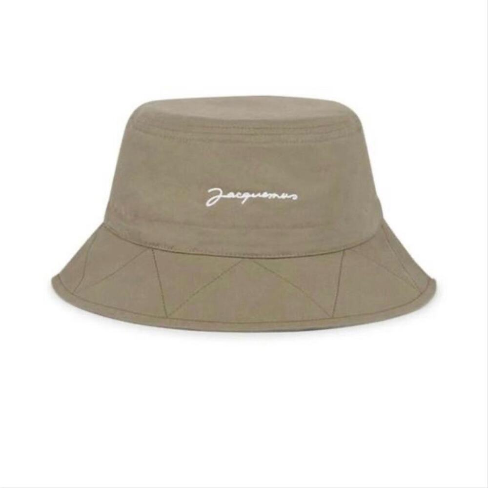 JACQUEMUS Le Bob Picchu logo embroidered bucket hat - Picture 3 of 3